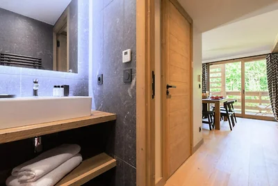 Apartment in Megève mit Blick auf den Mont...