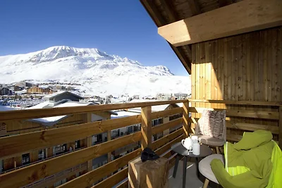 Wohnung in L'Éclose mit Bergblick