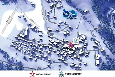 2-Zimmer-Maisonette-Wohnung in Notre-Dame-de-...