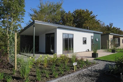 Modern chalet met afwasmachine bij het...