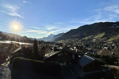 Wohnung in Megève mit Bergblick