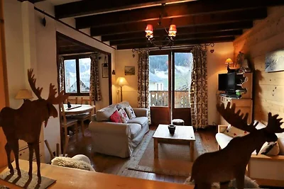 Chalet in den Alpen mit atemberaubendem...