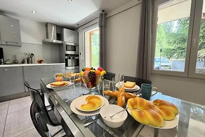 Ferienwohnung in Vars mit privatem Whirlpool