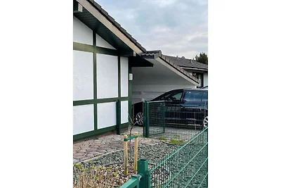 Freistehender Ferienbungalow im Fachwerkstil