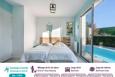 Apartment in La Turballe mit beheiztem Pool