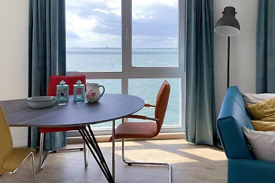 Schöne Wohnung mit Meerblick