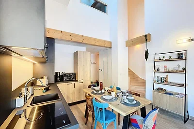 Apartment in Morzine mit Blick auf die Alpen