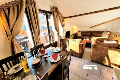 Ferienwohnung in den Alpen mit Pool und Spa