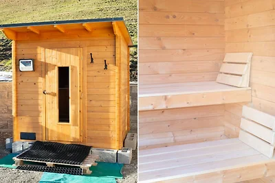 Hütte mit Sauna in Nähe des Skigebiets...