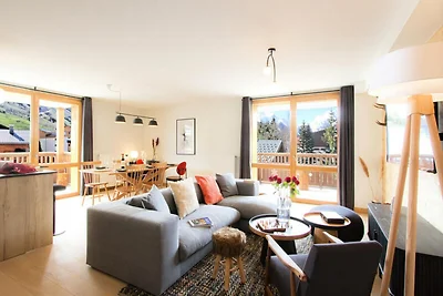 Wohnung in Neige et Soleil an Pisten