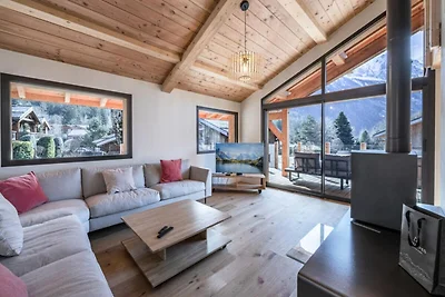 Chalet a Les Tines con vista sul Monte Bianco