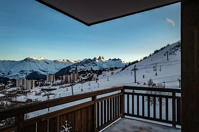Apartment an der Marmotte-Piste mit Aussicht