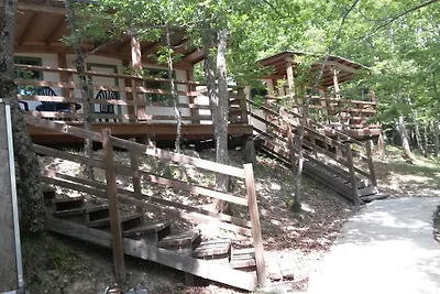Mobilheim in der Toskana mit Garten