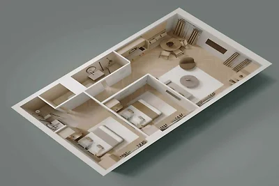 Geräumige Wohnung - Klimaanlage -2BR-6P- Le...