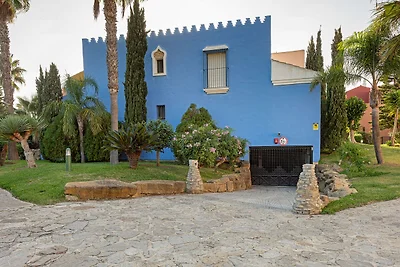 Villa mit Pool in der Hochsaison