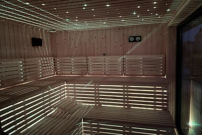 Vakantiehuisjes, sauna, bubbelbad, Sianożęty