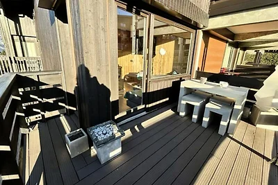 Wohnung in Megève mit Bergblick