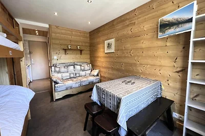 Wohnung in La Clusaz mit Bergblick