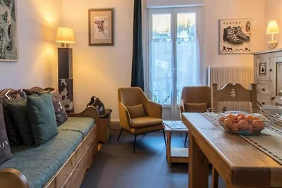 Apartment in Mont-Dore mit Bergblick