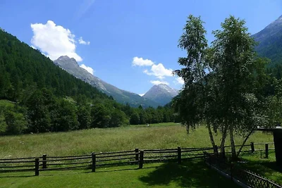 Chalet in Saas Grund midden in de bergen