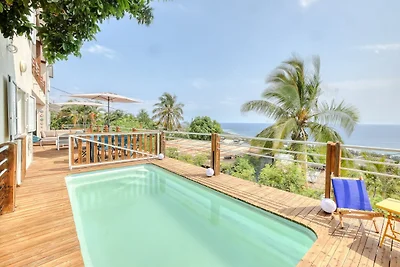 Saint-Leu Villa met uitzicht op de oceaan
