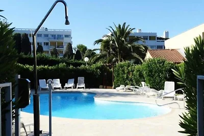 Apartment in Cannes mit Meerblick und Pool