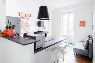 Le Jaurès T2 Voll ausgestatteter Balkon WLAN