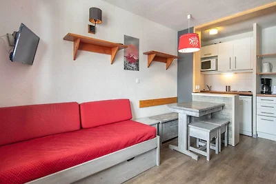 Alpine ski-appartement in Tignes voor 4...