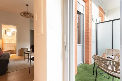 Geräumige Wohnung im Zentrum von Toulouse