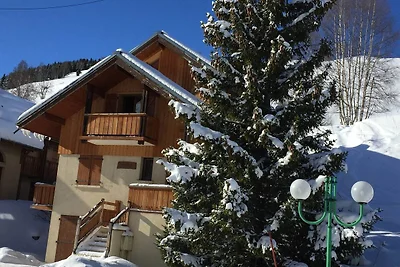 Chalet in Les Deux Alpes mit Panoramablick