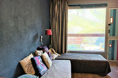 Wohnung in Arc 2000 mit Blick auf die Pisten