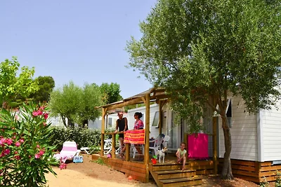 Mobilheim in Bessan in Caravanpark