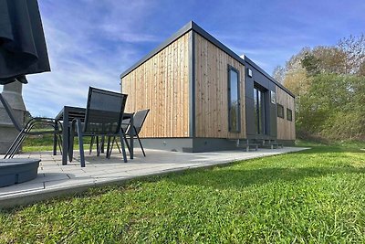 Tiny house met uitzicht op het meer