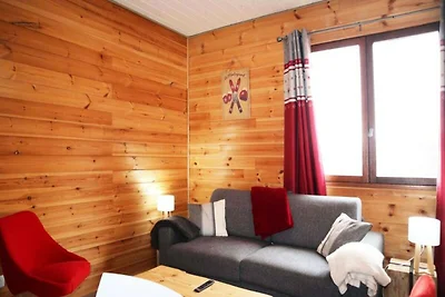 Wohnung in Les Orres mit Blick auf das Tal