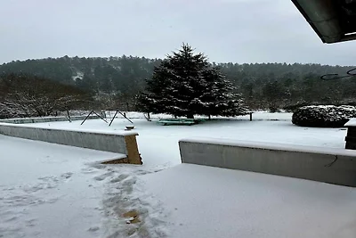 Familienaufenthalt mit Gartenblick für 9...