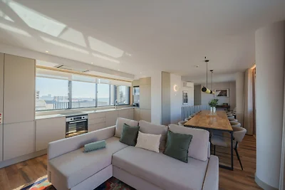 Stijlvol stadsverblijf met balkon