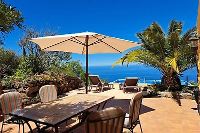 Holiday home in Tijarafe with swimming pool