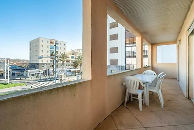 Appartement nabij het strand van Rochelongue