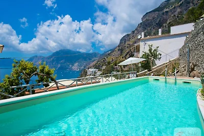 Villa in Praiano mit Pool und Meerblick