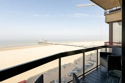 Appartement in Blankenberge met zeezicht