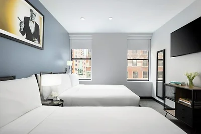 Luxe kamer 2 queen bedden | Times Square