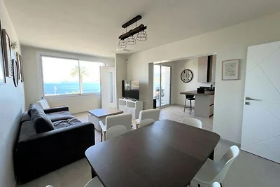 Appartement bij het strand van Garonne met ui...