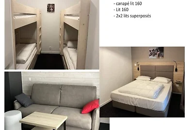 2 Zimmer für 8 Personen
