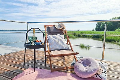 Luxe woonboot voor 3 personen, aan zee.