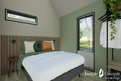 Gemütliche Hütte für 6 Personen am Angelteich