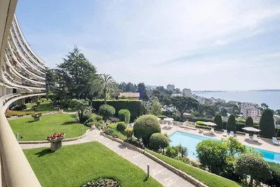Apartment in Cannes mit Meerblick und Pool