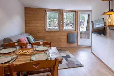 Chalet mit Bergblick für 4 Gäste