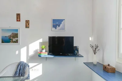 Haus in Ornos mit Meerblick