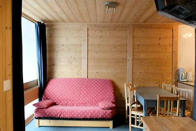 Komfortables Studio · In Pistennähe · Balkon