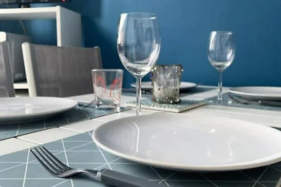 Wohnung in Ault mit Balkon direkt am Meer